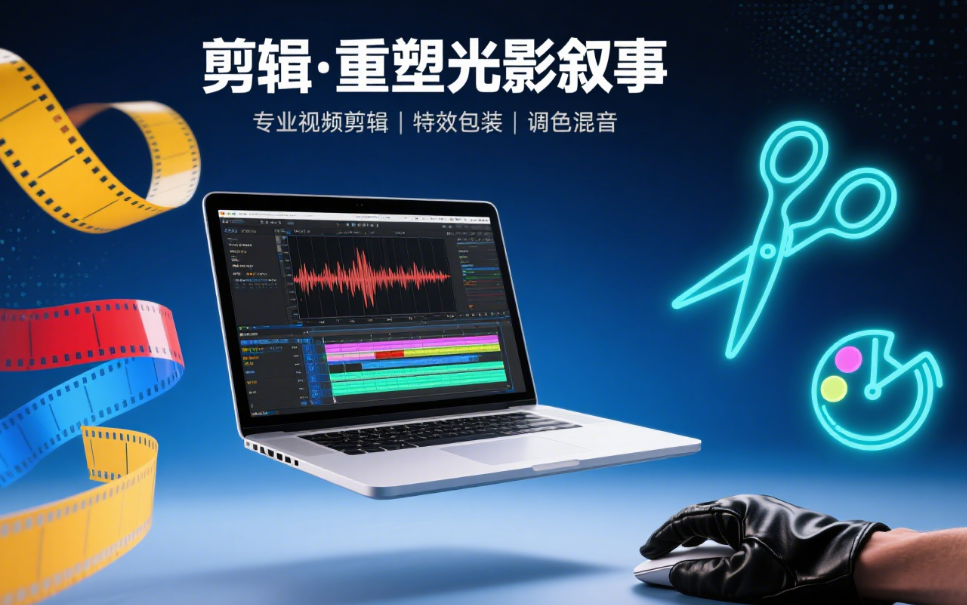 找一个帮我修改视频剪辑 增加特效 后期调色的师傅